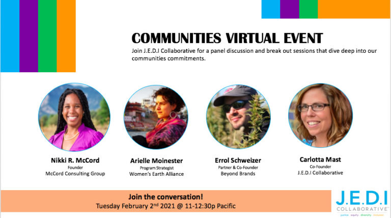 Communities Virtual Event screenshot